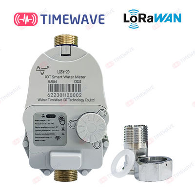 Il metro industriale IOT dello scorrimento dell'acqua di Digital del contatore per acqua di LoRaWAN ha basato il metro domestico di pressione di acqua del contatore per acqua