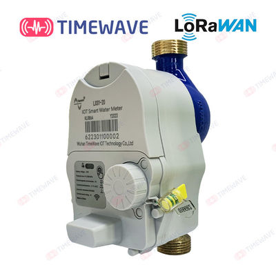 Contatore per acqua astuto di LoRaWAN con il metro portatile di scorrimento dell'acqua del tester IOT di scorrimento dell'acqua del consumo in tempo reale