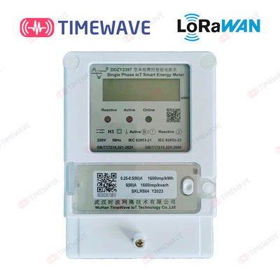 Metro IoT 50Hz senza fili 220V di energia di LoRaWAN di alta precisione 1 fase DDZY2397
