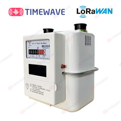 Schermo LCD senza fili di Wifi IoT del contatore del gas astuto di LoRaWAN costruito in antenna ISO/IEC 9001