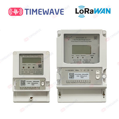 Metro astuto di IoT di monofase di energia elettronica del tester della casa astuta di LoRaWAN 50Hz