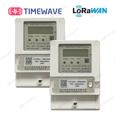 Metro LCD di watt-ora di monofase di IEC 62053-21 del tester di energia di KWH LoRaWAN