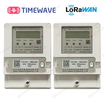 220V 1 esclusione Ingelec dell'emittente di disturbo del tester di energia di LoRaWAN di fase fermano il contatore elettrico di Digital