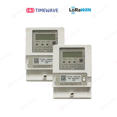 Metro astuto di energia del contatore elettrico 50Hz Wifi di Lorawan di monofase con il modem di GSM