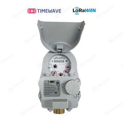 Misuratore di flusso d'acqua intelligente con telecomando prepagato e Lora / Lorawan / 4G, misuratore di flusso freddo / caldo, DN15/DN20/DN25