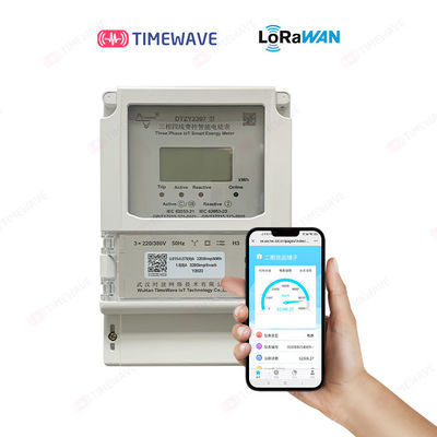 Comunicazione corrente del tester RS485 di energia di potere di tensione di LoRaWAN trifase