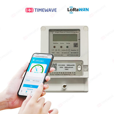 Metro pagato anticipatamente astuto LoRaWAN intelligente di energia 3 metro di energia del cavo di fase 4