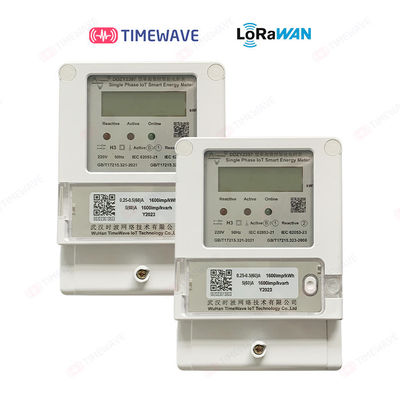 WiFi singola fase Smart Electric Energy Meter con controllo remoto prepagato e controllo di accensione e spegnimento dell'elettricità, fatturazione basata sul tempo